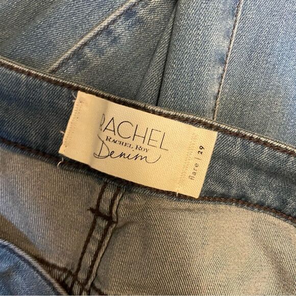 RACHEL Rachel Roy | Dirty Dancing High-Rise Button-Up Flare Jeans Size 29 NWT - Picture 9 of 9